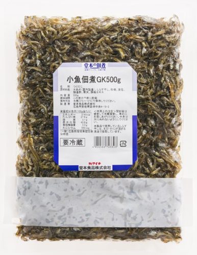 小魚佃煮gk500g